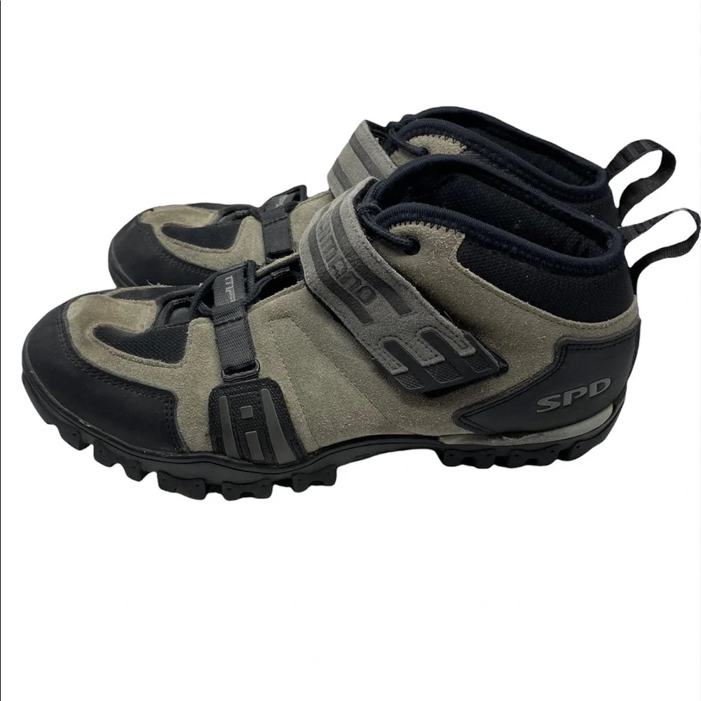 SHIMANO SPP‎ CYCLING  Athletic Black Taupe BIKE SHOES women’s Size 44 US 10